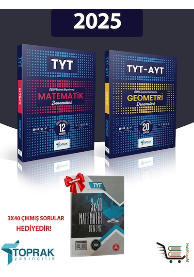 2025 Tyt Matematik Ve Tyt Ayt Geometri Deneme Seti Hediyeli