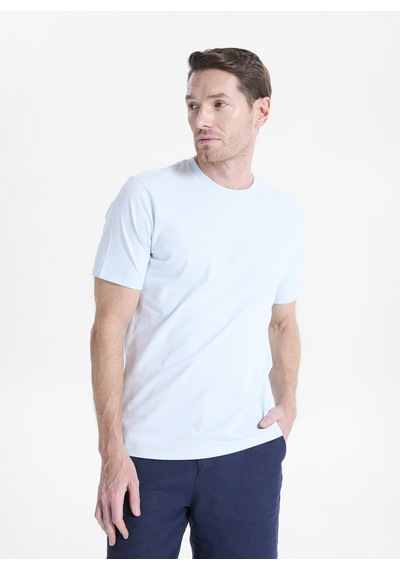 Dockers Mavi Erkek Bisiklet Yaka Slim Fit %100 Pamuk T-shirt A3143-60