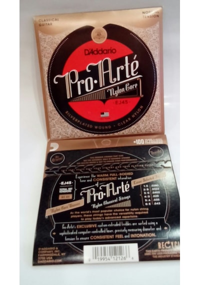 Gitar Teli Daddarıo Pro Arte Ej45 Gitar Teli
