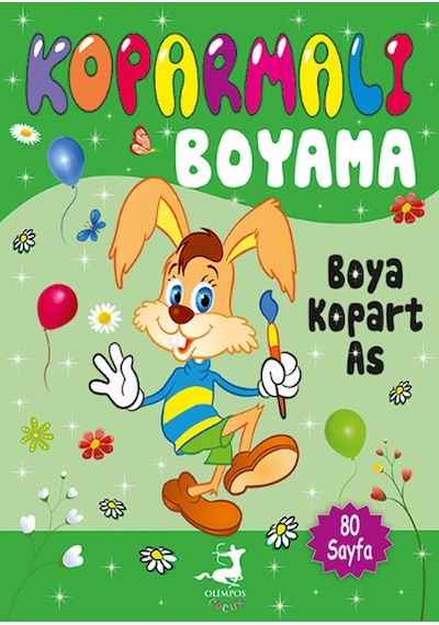 Koparmalı Boyama - 1- Olimpos Çocuk