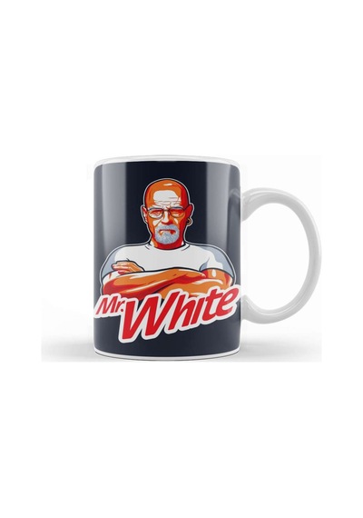 Breaking Bad Mr White On A Dark Tee Kupa Bardak Porselen Karışık