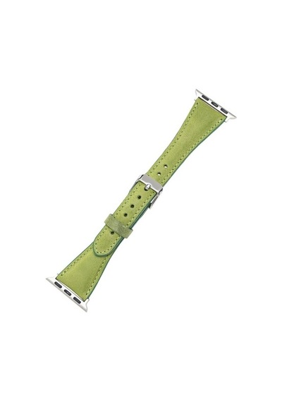 Bouletta Apple Watch Uyumlu Deri Kordon 38-40-41Mm Slim G16 Yeşil