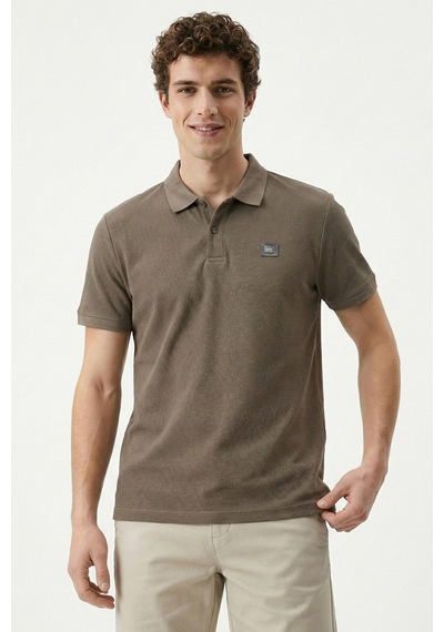 Loft Lf2040891 Erkek Polo Yaka T-shirt Khakı