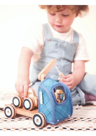 Lilliputiens Ahşap Çekici Kamyonu