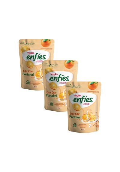 Yayla Enfies Freeze Dried Portakal 20 G X 3 Adet 20 ML
