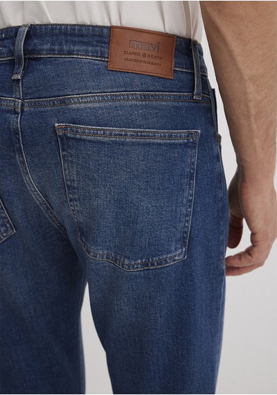 Mavi - Milan Classic Denim Vintage Koyu Mavi Jean Pantolon 0081090816