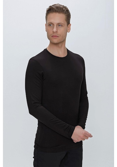 Efor Ts 842 Siyah Spor T-shirt Siyah