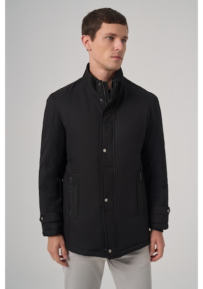 Morven Erkek Siyah Aston Çıtçıtlı Yan Cepli Dynamic Fit Rahat Kesim Mont 26ks024004001 Siyah Morven Erkek Siyah Aston Çıtçıtlı Yan Cepli Dynamic Fit Rahat Kesim Mont 26ks024004001 Siyah