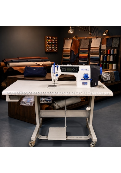 Hypeak Elektronik İp Kesmeli Düz Dikiş Makinesi Tablalı Başlangıç Seti li Standart