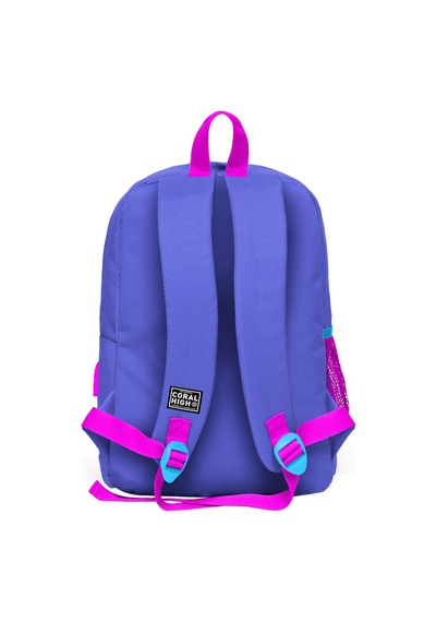 Coral High Kids Mavi Usb Şarjlı Kulaklık Çıkışlı Okul Sırt Çantası