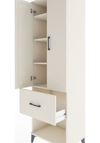 Hyperion Dolap 4 Raflı Tek Çekmeceli 2 Kapaklı 60x44x195 Ayta... Aytaşı