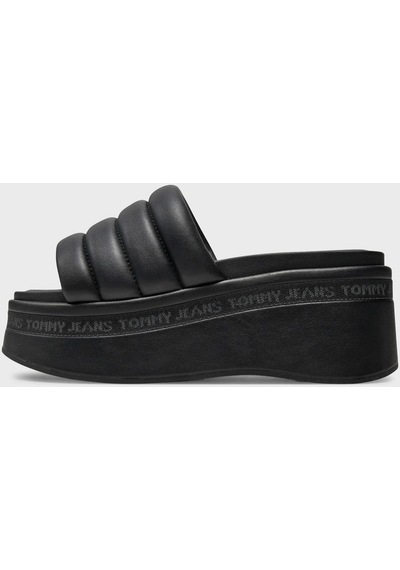 Tommy Jeans Kadın Sandalet En0en02455 Bds Siyah