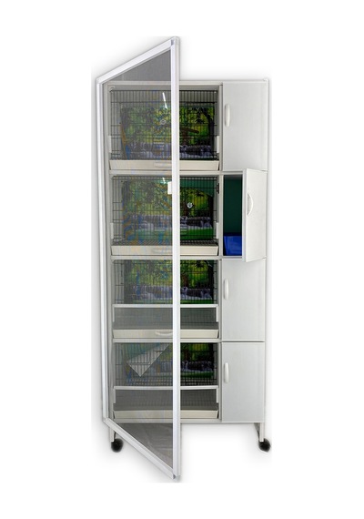 İstanbul Kafes Model 1y Pvc Kuş Dolabı