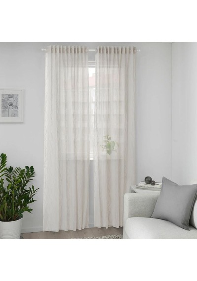 Ikea Glesgroe Tül Perde 145x300 Cm Beyaz