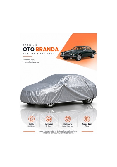 Jaguar Xj 1986-1994 Sedan Uyumlu Araba Brandası Oto Branda Araba Örtüsü Araç Çadırı