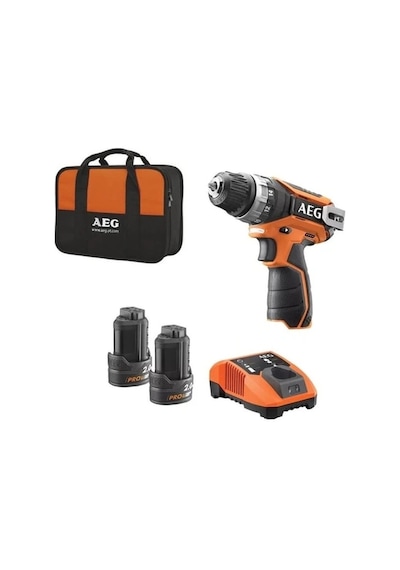Aeg Bs 12 C2 Lı Akülü Matkap 2 X 12 V 2.0 Ah