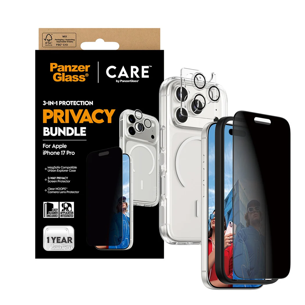Panzerglass Apple Apple iPhone Uyumlu  17 Pro Urban Explorer Bundle 3 Ü 1 Arada Hayalet Set
