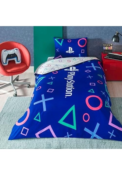 Playstation Tek Kişilik Pamuk Nevresim Takımı 0