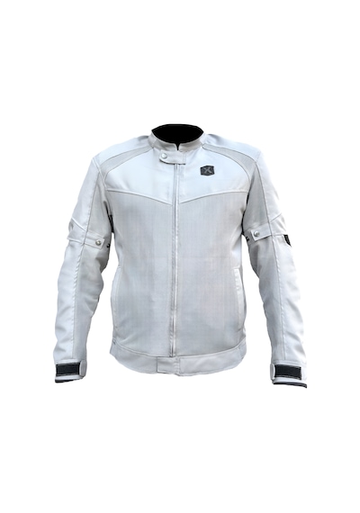 Xspeed X-evo Yazlık Fileli Korumalı Motosiklet Montu Gri