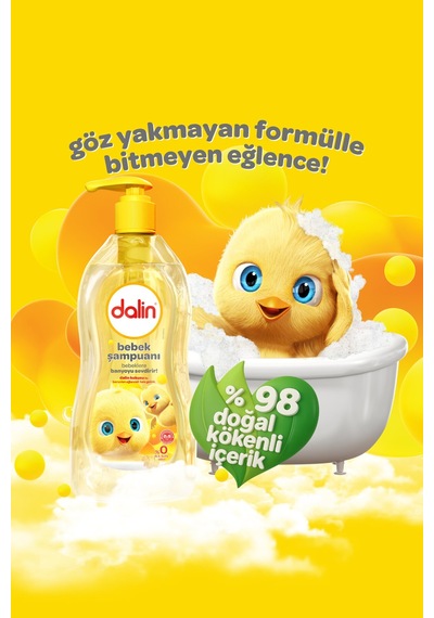 3 Adet Dalin Şampuan Klasik 500 Ml