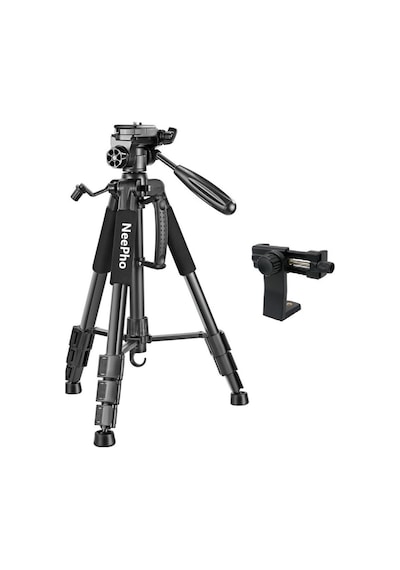 Blic Np-8850 1.75 Metre Profesyonel Alüminyum Tripod 360 Döner Başlık Taşıma Çantalı 3kg Taşı Siyah
