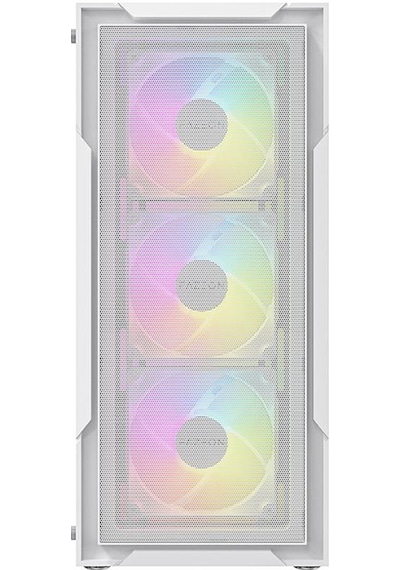 Fazeon F11 750w 80plus Bronze Mesh 4x120mm Rgb Fanlı Atx Beyaz Bilgisayar Kasası