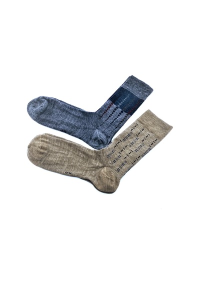 2Li Yün Dikişsiz Erkek Çorap 40-44 (538700084) Bej