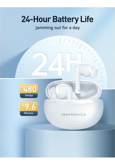 Taotronıcs TT-BH1118-WH Anc Mikrofonlu 5.3 Bluetooth Kulaklık