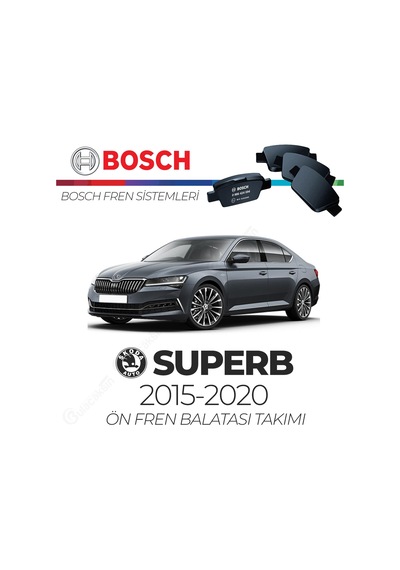 Skoda Superb 2015 - 2020 Ön Fren Balata Takımı - Bosch