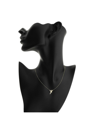 14k Altın Peri Kolye 4n37045 Sarı
