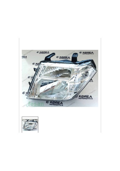 Nissan Navara 2010-2014 Sol Motorlu Far