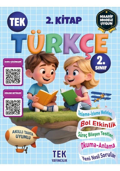 2. Sınıf Eğitim Seti Tüm Dersler 9 Kitap