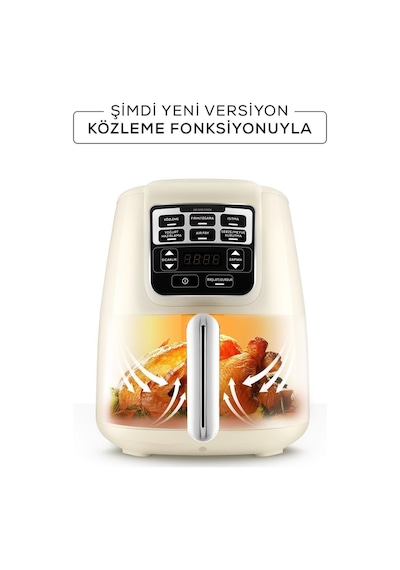 Karaca Air Pro Cook Köz XL Airfryer Fritöz 4 Kişilik