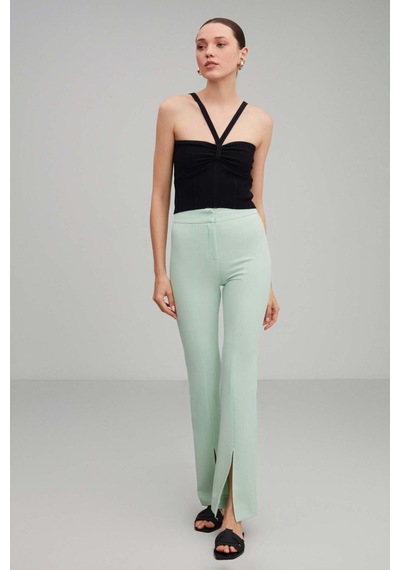 Grımelange Ruby Slim Mint Yeşil Pantolon Mint Yeşili