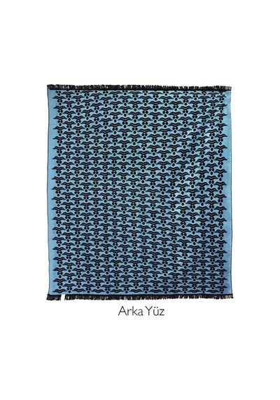Bigghome Osmanlı Çift Kişilik Battaniye 200 X 220 Cm Karışık