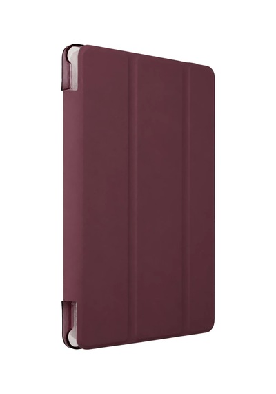 Samsung Galaxy Uyumlu X510 Tab S9 Fe 11 Kılıf Tablet Smart Kılıf - Mürdüm Arka Kapak