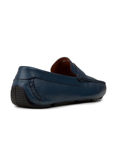 Deery Erkek Hakiki Deri Mavi Loafer Penny - E0920mmvıc01