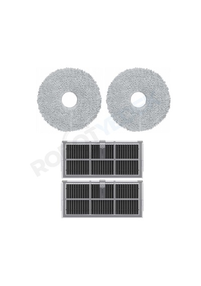 Dreame X40 Ultra Uyumlu Mop Ve Hepa Filtre-4 Parça