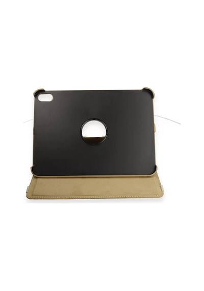 Newface Apple Uyumlu İpad 2025 10.9 10.nesil A16 Kılıf 360 Tablet Deri Kılıf - Gold