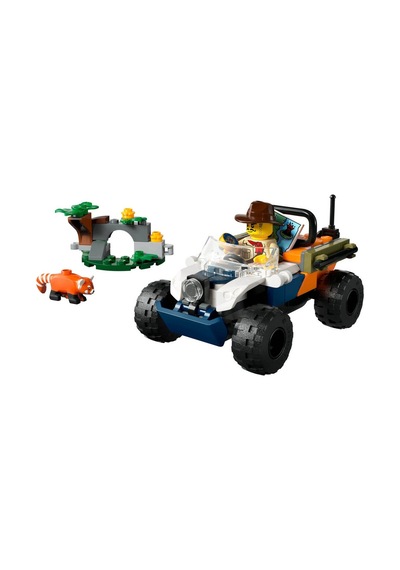 LEGO® 60424 Orman Kaşifinin ATV’li Kırmızı Panda Görevi 92 Parça