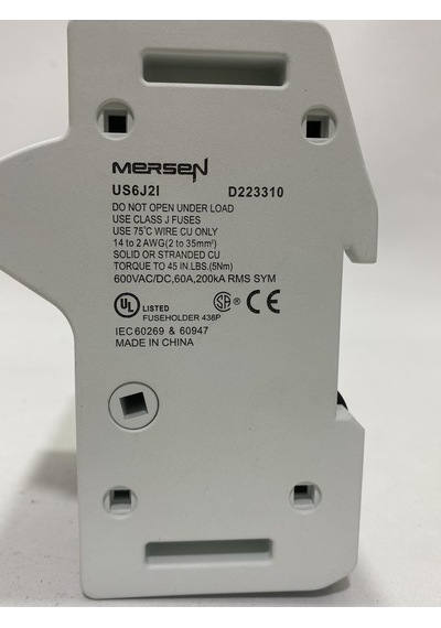 Mersen Ferraz Us6j2ı 2 Kutuplu Sigorta Yuvası 600v 60a