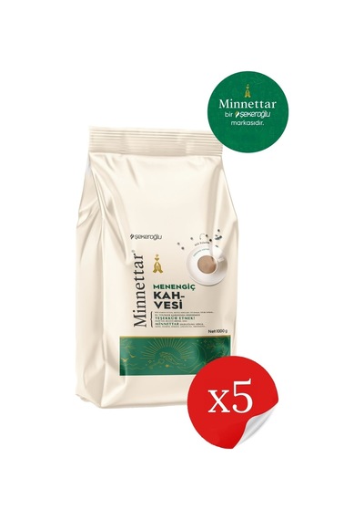 Şekeroğlu Minnettar Menengiç Kahvesi 5 x 1 KG