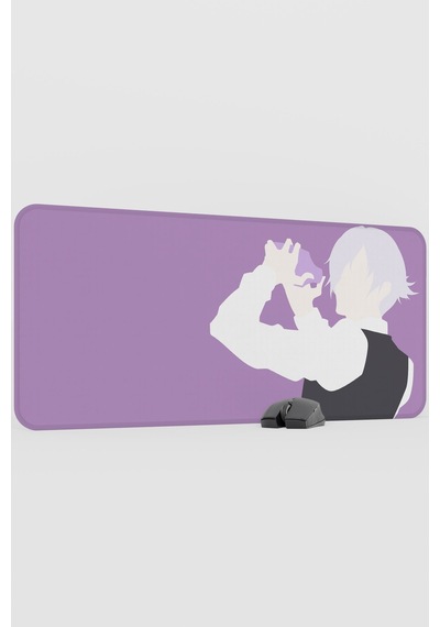 Death Parade Anime V3 - 90x40 Xxl Gaming Kauçuk Kaymaz Taban Mouse Pad Fare Altlığı