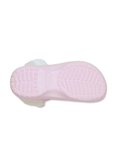 Crocs Classic Platform Fuzz Lined Clog Pink Milk Terlik 212854-6zw Pembe