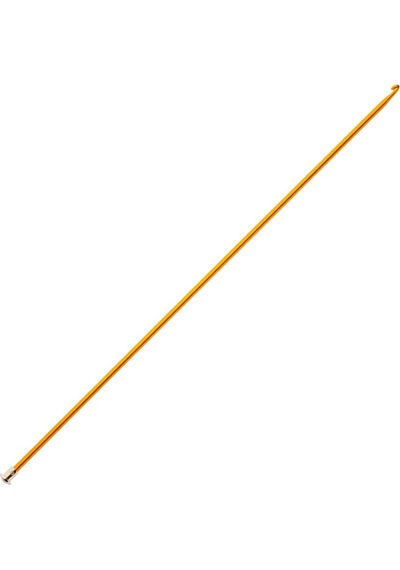 Abarta 3,0mm Renkli Metal Uzun Gagalı Örgü Şiş Tunus Tığ 35cm-sarı 1 Adet