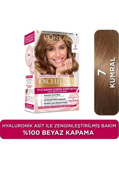 L'oréal Paris Excellence Creme 7 Kumral Saç Boyası