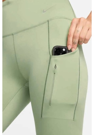 Nike Go Dri Fit İnfinalock High Rise 7/8 Leggings 6 Cepli Toparlayıcı Yüksek Belli Reflektörlü Spor Tayt Açık Yeşil Nike Go Dri Fit İnfinalock High Rise 7/8 Leggings 6 Cepli Toparlayıcı Yüksek Belli Reflektörlü Spor Tayt Açık Yeşil
