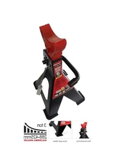 3 Ton Araç Altı Sehpa, Kriko Standı, Güçlü Ve Dayanıklı