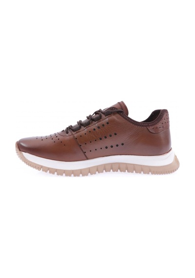Dgn 15246-22y Erkek Bağcıklı Casual Sneakers Ayakkabı Taba Benfica