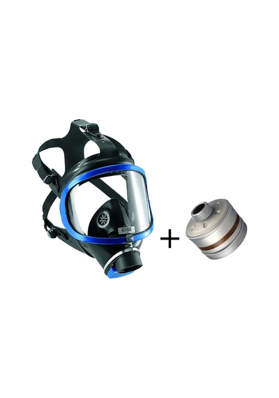 Drager X-Plore 6300 Tam Yüz Maskesi + Rd40 Ax Filtre